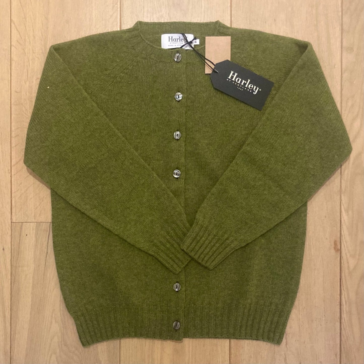 Vest | Kale | Virgin Wool - Harley of Scotland - Truien