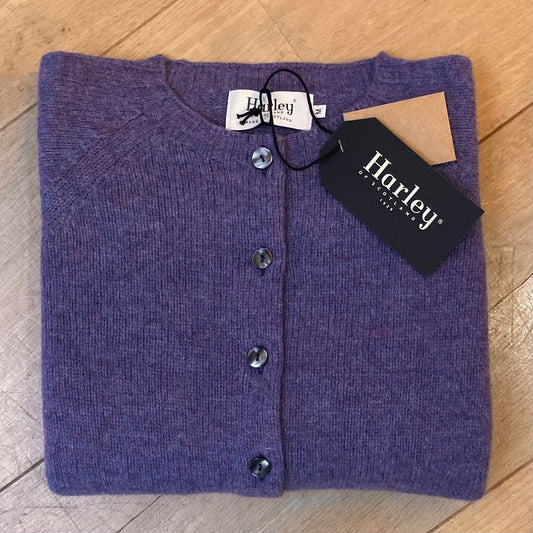 Vest | Virgin Wool | Wisteria - Harley of Scotland - Truien