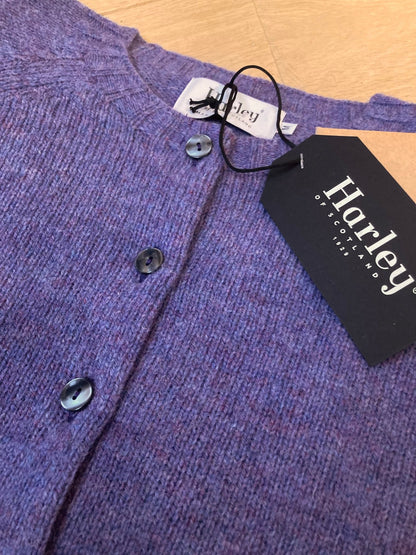 Vest | Virgin Wool | Wisteria - Harley of Scotland - Truien