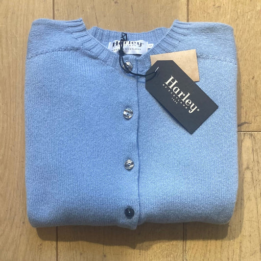 Vest | Zachte Lamswol | Woad - Harley of Scotland - Vesten