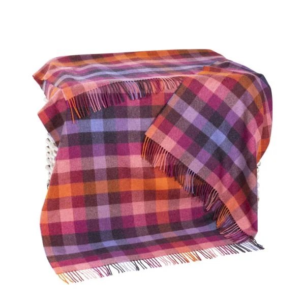 Wollen Plaid | Deep Warm Checked - John Hanly - Plaid