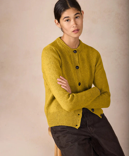 Wollen Vest | Dames | Cassia Cashmere Cardigan - Irelands Eye Knitwear-Wollen Vest