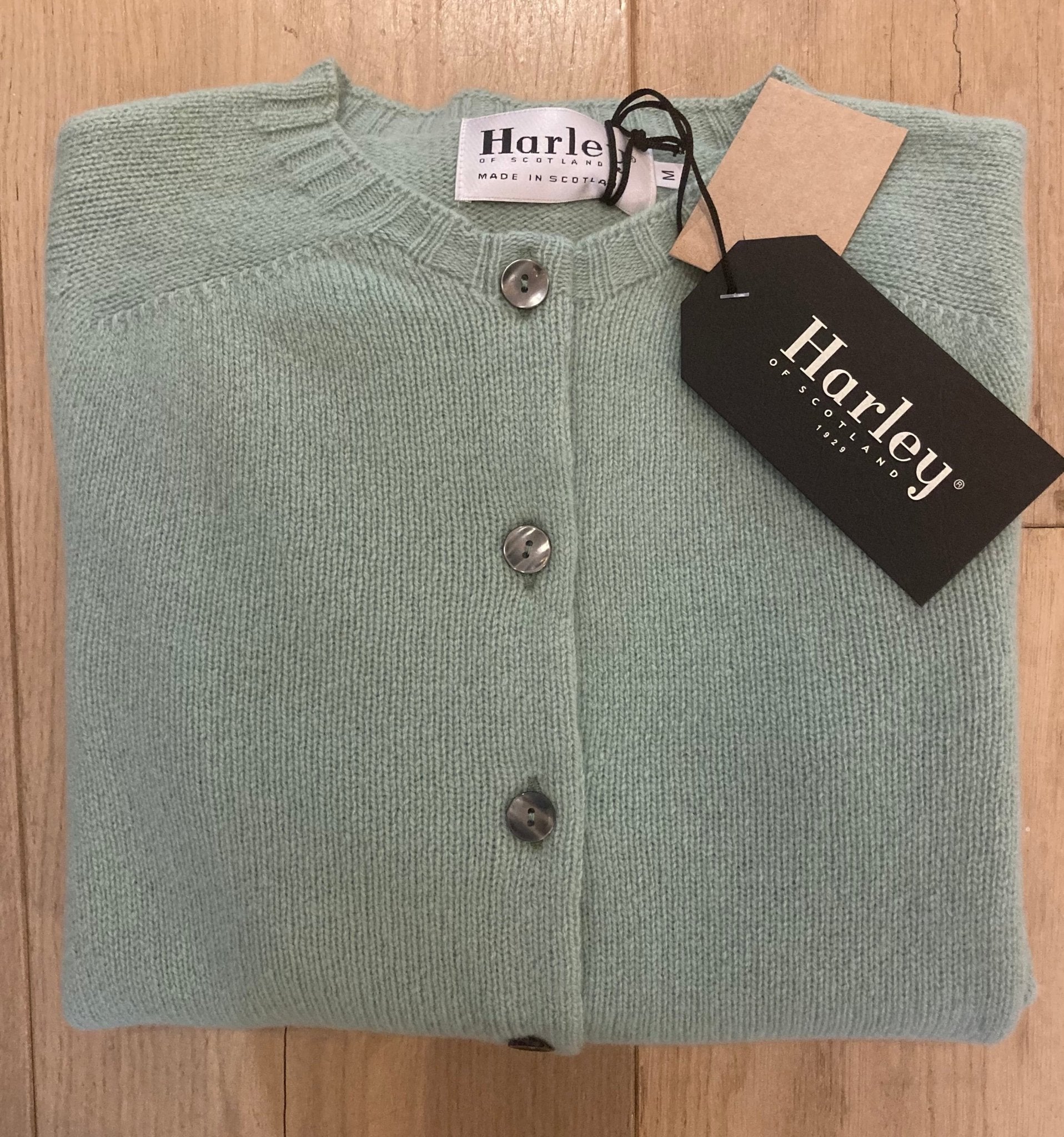 Wollen Vest | Extra Zachte Lamswol (Aniseed) - Harley of Scotland - Truien