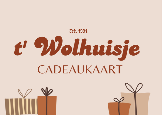 Het Wolhuisje Cadeaubon - Het Wolhuisje-